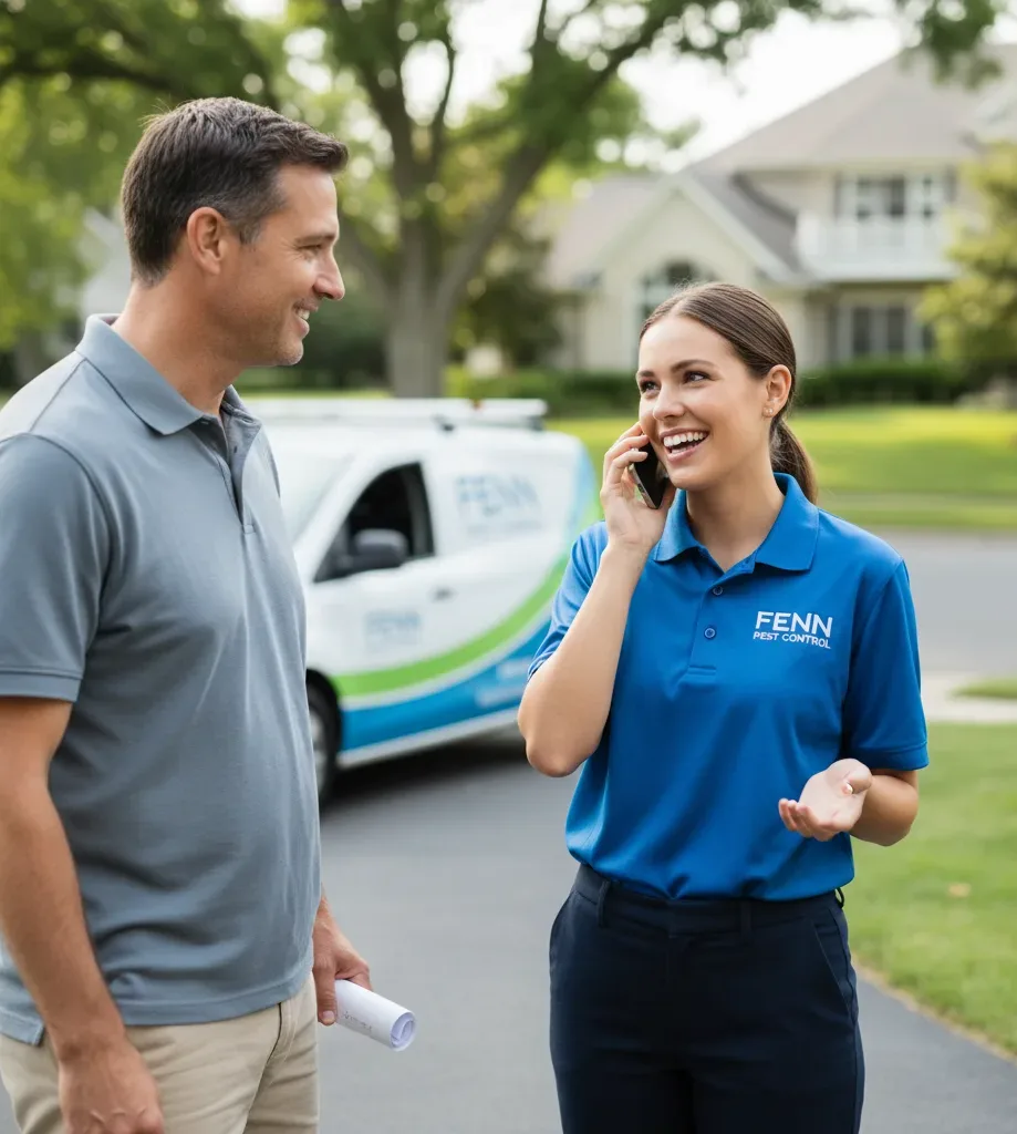 Fenn Pest Control customer support in Frankton